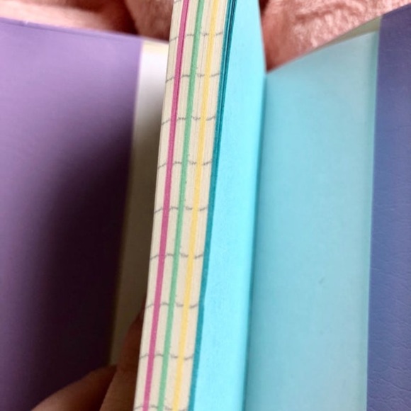 Mini Smiley Adorable Diary Faux Leather Notebook - Picture 6 of 7